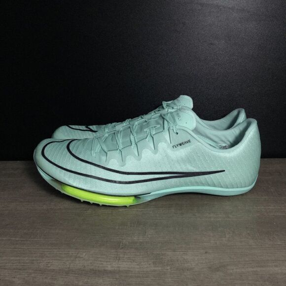 Nike Air Zoom Maxfly Mint Foam Green Track Spikes Shoes DR9905-300 Men's Size 14 - Picture 3 of 7